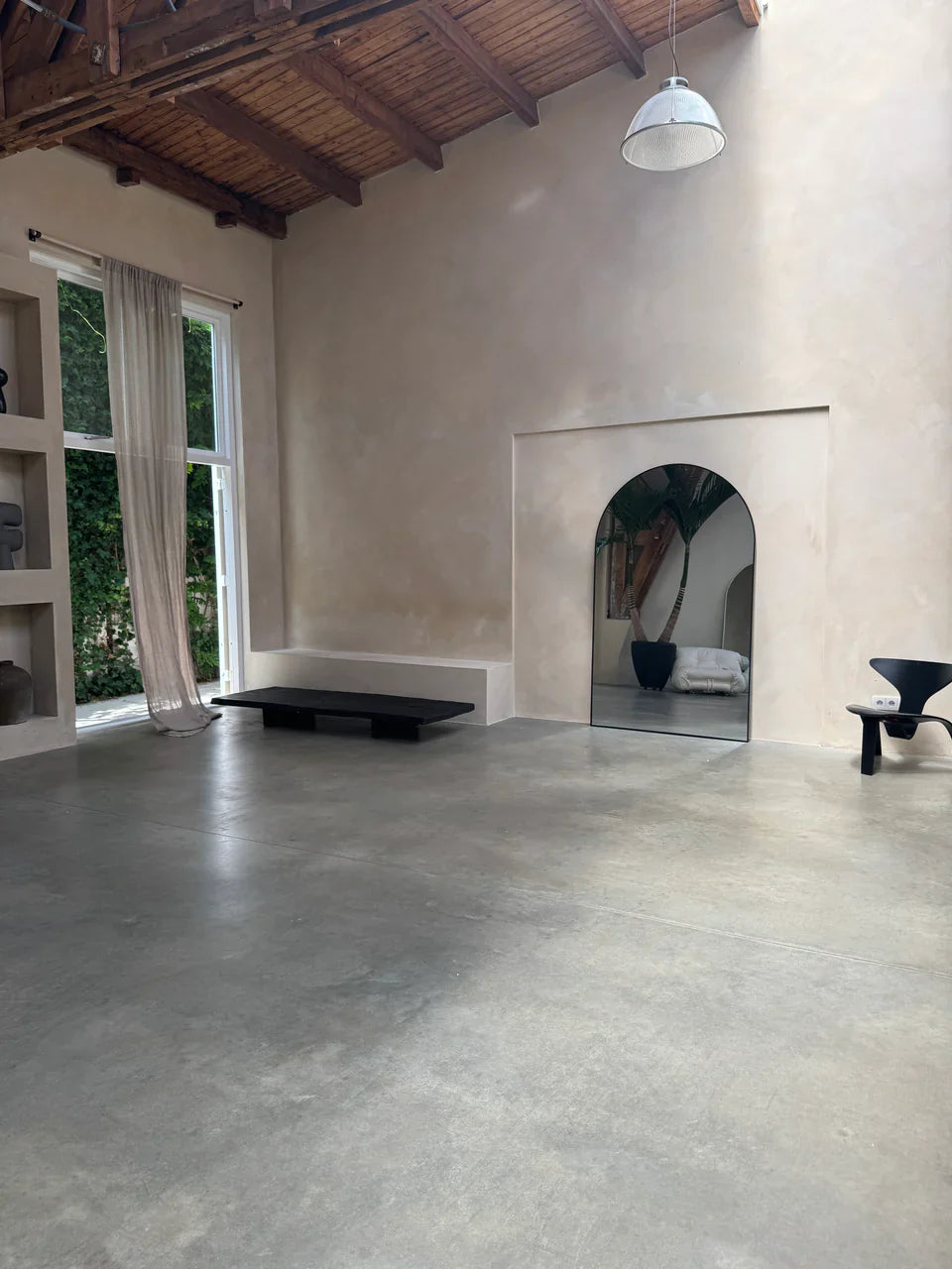 MEGA MOON SPIEGEL | 200 cm x 120 cm black