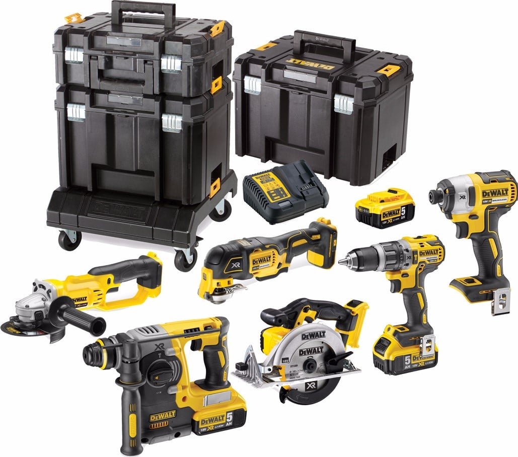 DeWalt DCK654P3T Accuset | 18v 5.0Ah Li-Ion | 3 batteries
