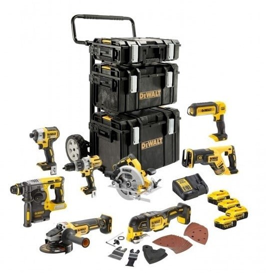 DeWalt DCK853P4 8-Piece Advantage Set | 4x 18V 5.0Ah