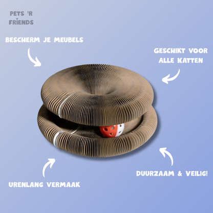 Scratch & Play™ - Het Speeltje dat Jouw Kat Uitdaagt en Je Meubels Redt!