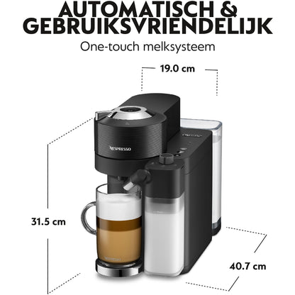 DE LONGHI Vertuo Lattisima ENV300.B Zwart