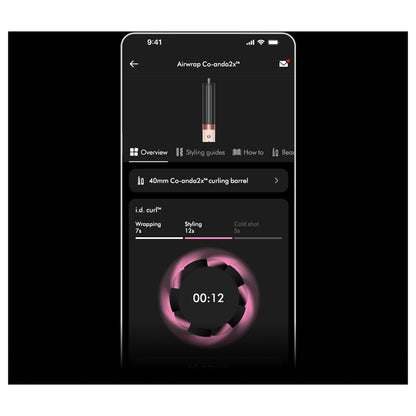 DYSON Airwrap Co-anda 2x Curly + Coily – Amber Silk Multistyler Roze