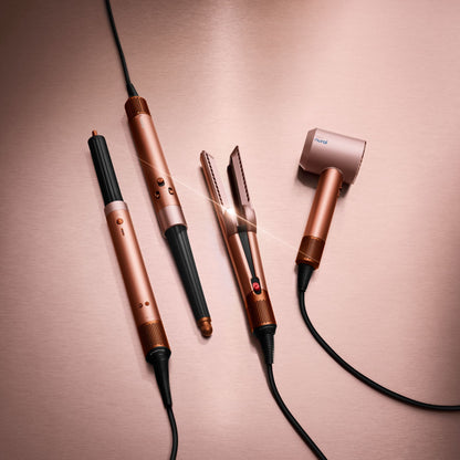 DYSON Airwrap Coanda 2x Curly + Coily – Amber Silk Multistyler Pink