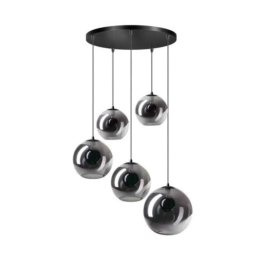ETH Valora 5-light pendant lamp