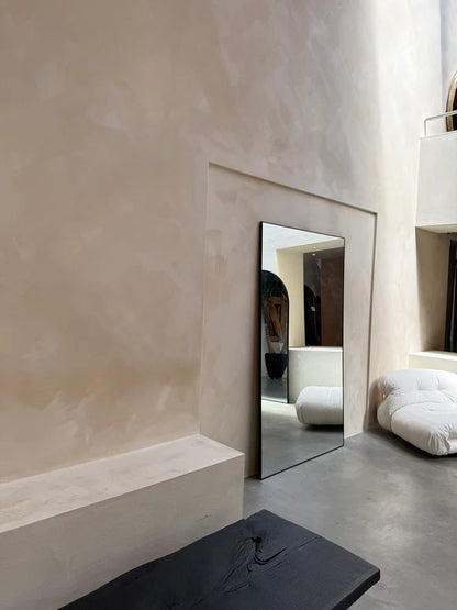 MEGA GROTE SPIEGEL AURA | 200 cm x 120 cm zwart