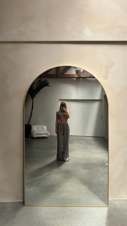 MEGA GROTE SPIEGEL MOON | 200 cm x 120 cm goud