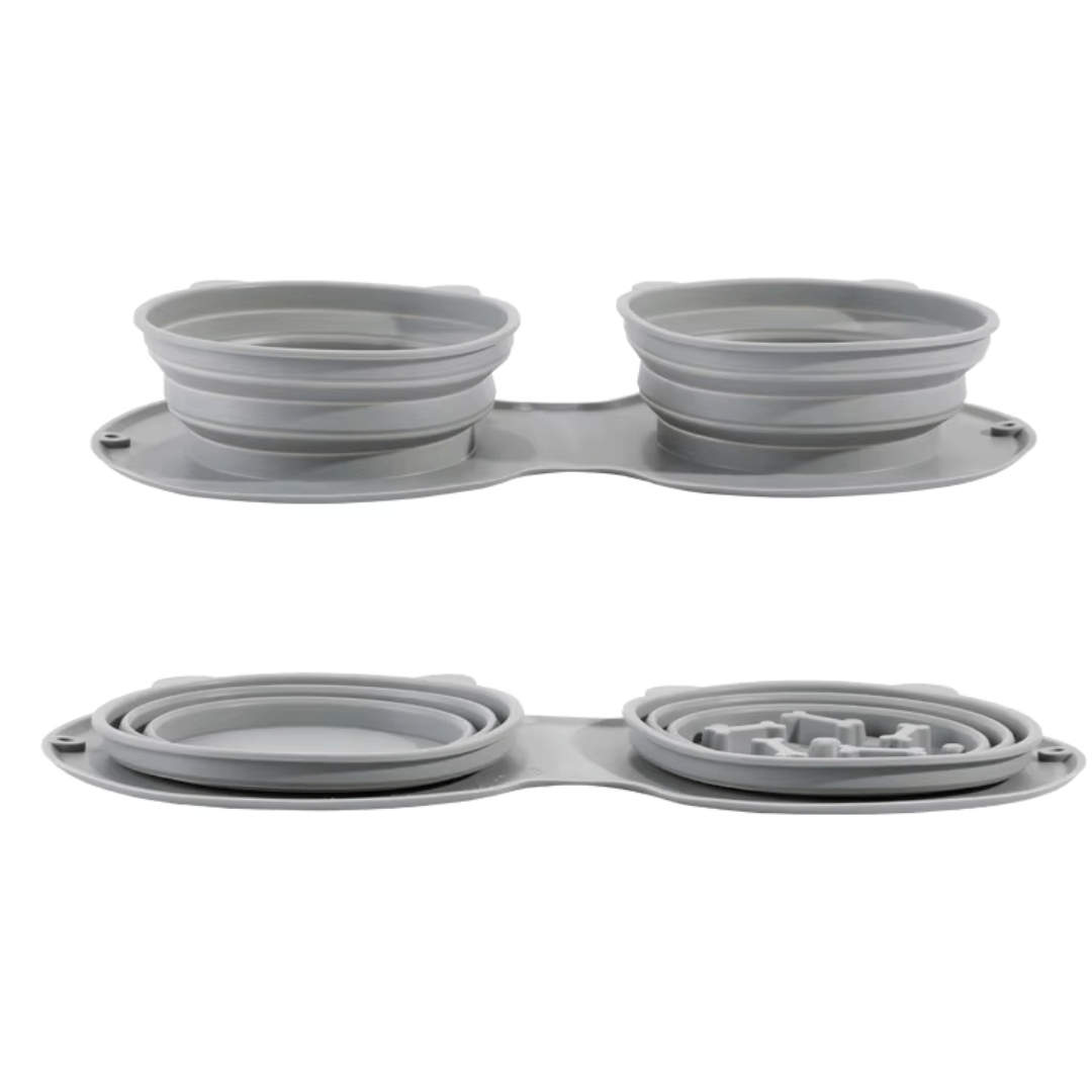 2in1 Reisvoerbak voor Onderweg