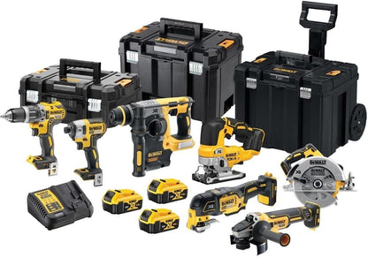 DeWalt DCK755P3T | 7-Piece Combo Pack | XR 18 Volt | 5.0 Ah | Li-Ion | 3 Batteries