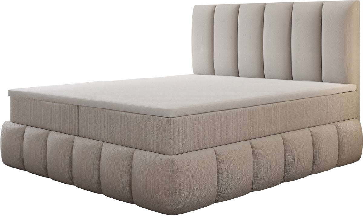 Meuba Home - Bali Boxspring - Cremona Stof - Met topper 8cm