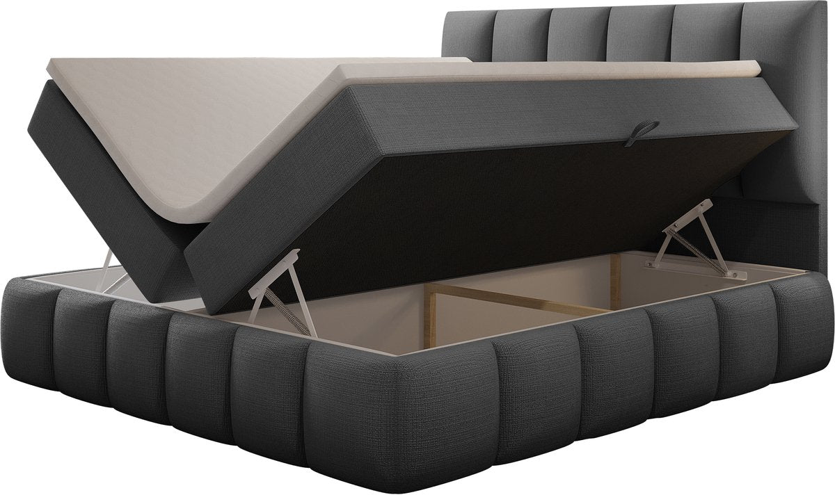 Meuba Home - Bali Boxspring - Cremona Stof - Met topper 8cm