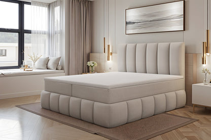 Meuba Home - Bali Boxspring - Cremona Stof - Met topper 8cm