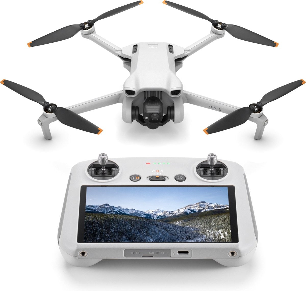 Mini 3 – Drone – Fly More Combo – With RC Smart Remote Controller