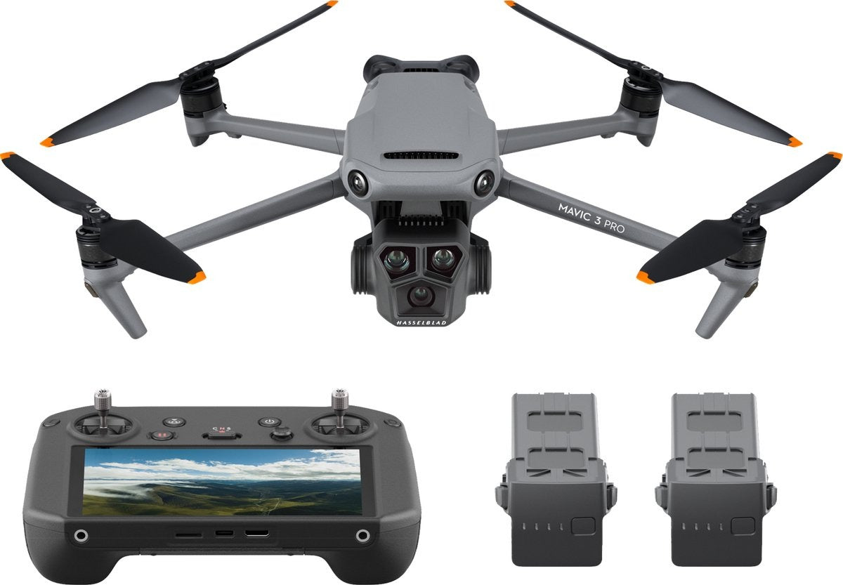 Mini 3 – Drone – Fly More Combo – With RC Smart Remote Controller
