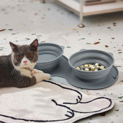 2in1 Reisvoerbak voor Onderweg