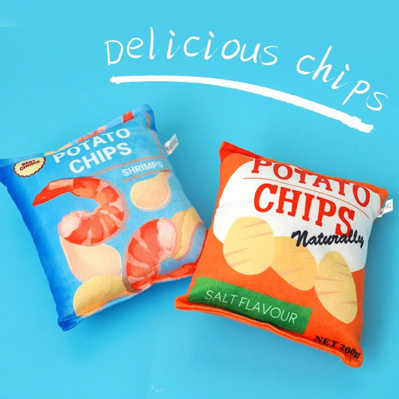 Vrolijk Hondenspeeltje Chips