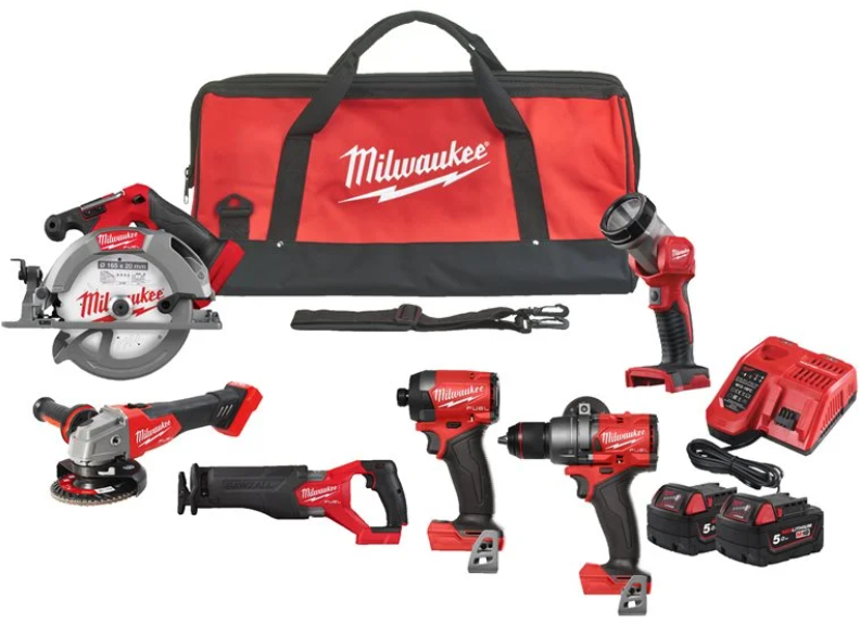 Milwaukee M18 FUEL™ Power Pack | 18V | 5.0 Ah Li-Ion