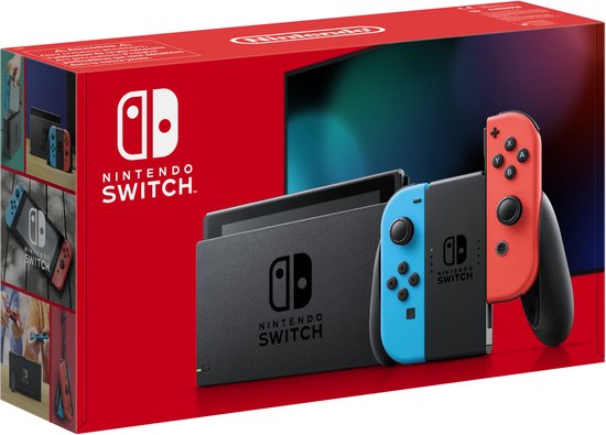 Updated Switch Console - Blue/Red