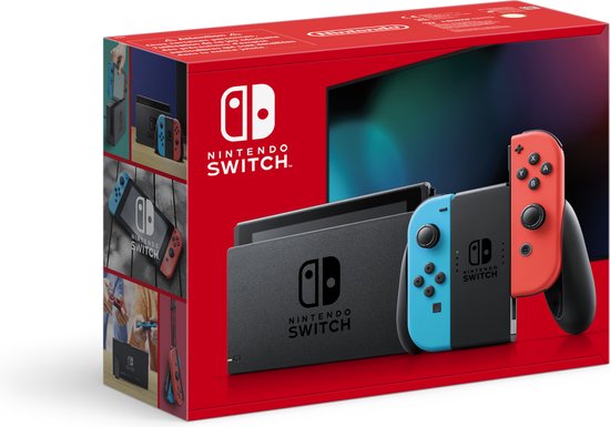 Updated Switch Console - Blue/Red