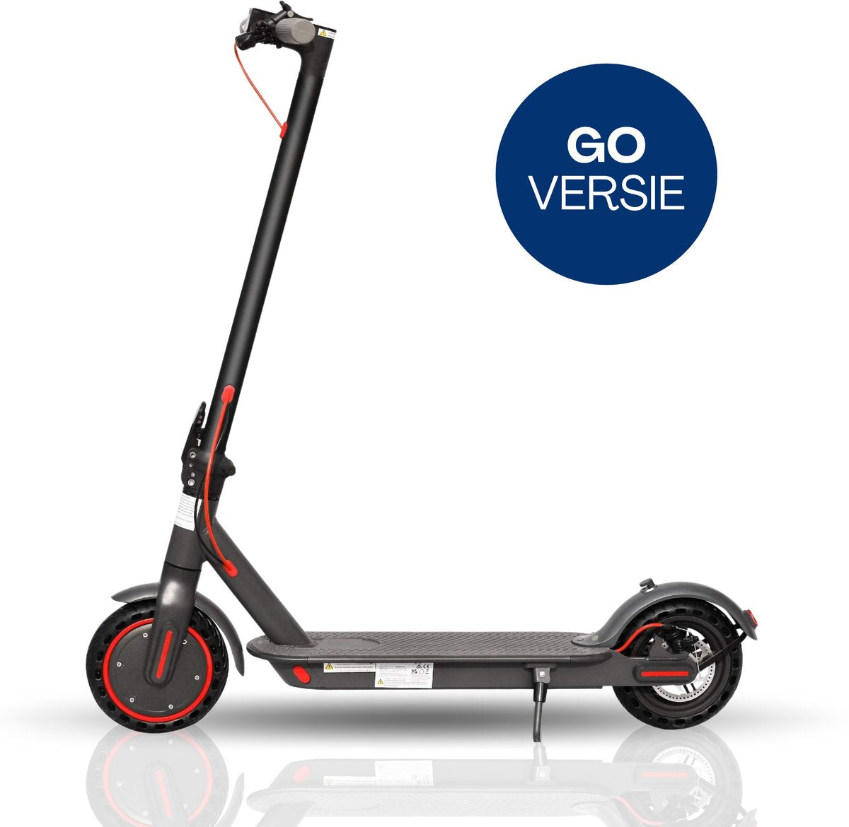 Kick&Move Electric Scooter - Anti-Puncture Tires - 31 km/h - App - LED Lighting - Cruise Control - Shock-Resistant Wheels - Anti-Theft Option